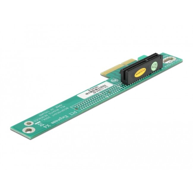 Delock Riser Card PCI Express x4 > x4 90° left angled