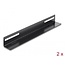 Delock 19″ Mounting Bracket for network cabinet 300 x 40 mm 2 pieces