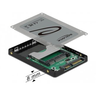 DeLOCK Delock 2.5″ SATA Card Reader for CFast memory cards