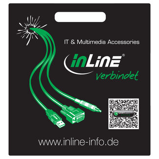 InLine® InLine® draagtas "...das verbindet!", zwart