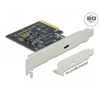 DeLOCK Delock PCI Express x4 Card to 1 x external SuperSpeed USB 20 Gbps (USB 3.2 Gen 2x2) USB Type-C™ female