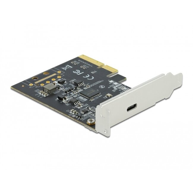 Delock PCI Express x4 Card to 1 x external SuperSpeed USB 20 Gbps (USB 3.2 Gen 2x2) USB Type-C™ female