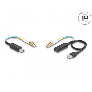 DeLOCK Delock USB 10 Gbps Type-A Extender Set over LC Duplex cable