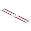 Delock Stainless Steel Cable Ties L 500 x W 4.6 mm red 10 pieces