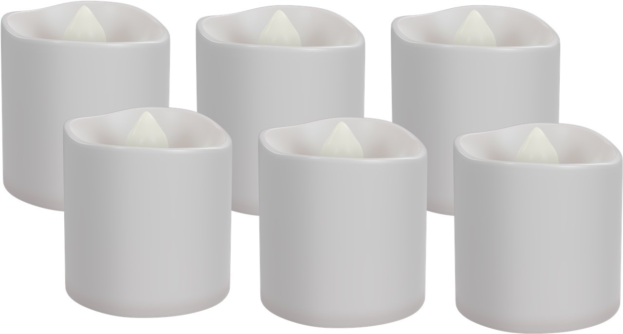 Goobay Set of 6 LED Tea Lights |