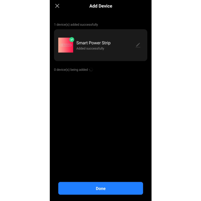 Slimme 4-voudige stekkerdoos met USB laadpoorten, zwart