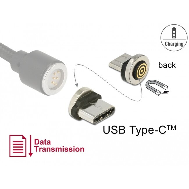 Delock Magnetic Adapter USB Type-C™ male