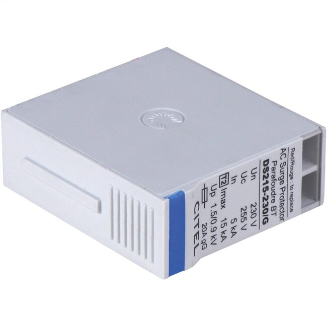 BACHMANN SPD vervangingsmodule Citel, Overspanningsbeveiligings vervangingsmodule Citel 2-pins 1ph 16/32A