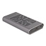 Delock External USB 20 Gbps Enclosure for 2 x M.2 NVMe PCIe SSD with USB Type-C™ female and Clone function