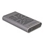 Delock External USB 20 Gbps Enclosure for 2 x M.2 NVMe PCIe SSD with USB Type-C™ female and Clone function