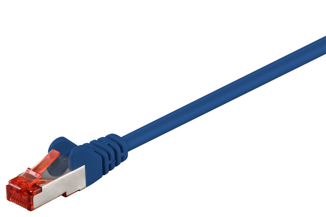 Goobay CAT 6-750 LC SSTP PIMF 7.5m. Snoerlengte: 7,5 m, Kabel standaard: Cat6, Aansluiting 1: RJ-45, Aansluiting 2: RJ-45, Contact geleider materiaal: Goud, Overdrachtssnelheid: 10