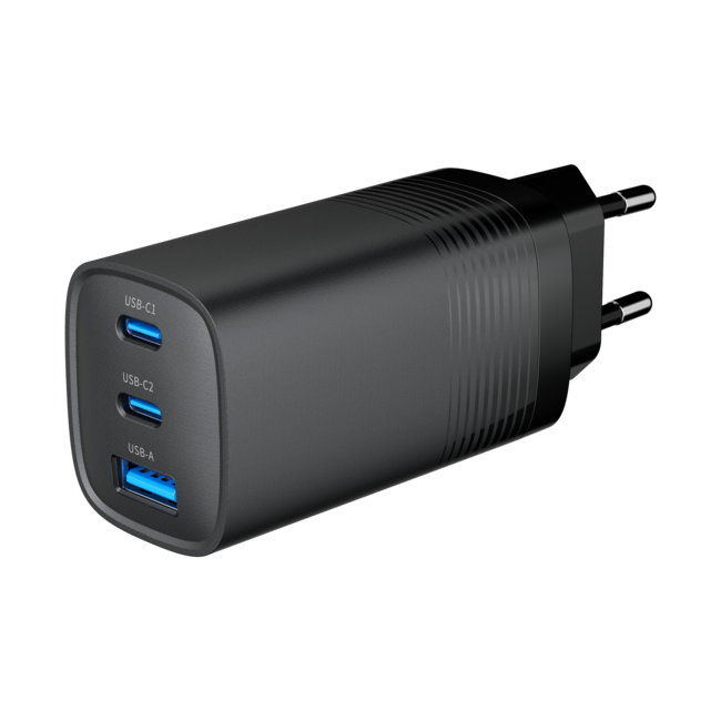 USB-C Combo snellader, 65W