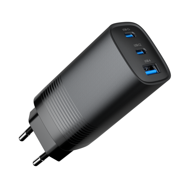 USB-C Combo snellader, 65W
