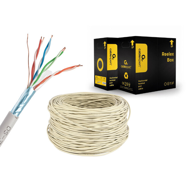 FTP Cat5E kabel stug 305 meter