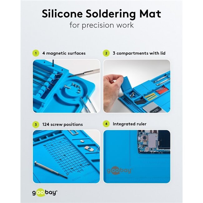Goobay Silicone Soldering Mat
