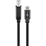 Goobay USB-C™ to B Cable, Black 1 m