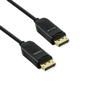 Value VALUE DisplayPort v1.4 Kabel (AOC), M/M, 15 m
