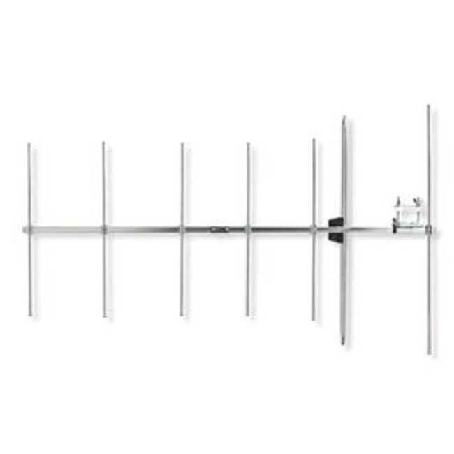 Buitenantenne | VHF | Ontvangstbereik: ≥50 km | Versterking: 13 dB | 75 Ohm | Antenne lengte: 1348 mm | Aluminium
