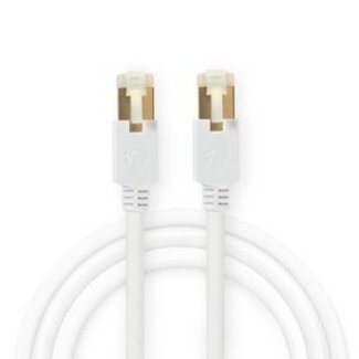 Nedis CAT6 Netwerkkabel | RJ45 Male | RJ45 Male | F/UTP | 5.00 m | Rond | LSZH / PVC | Wit | Window Box