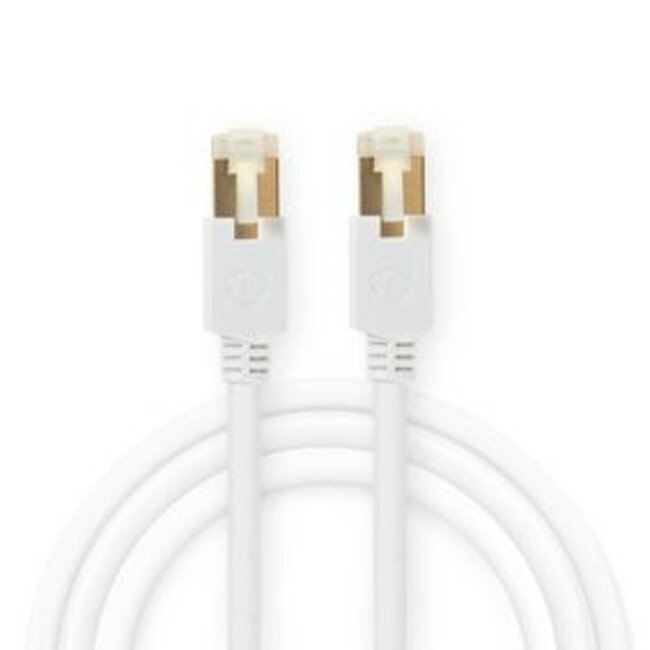 CAT6 Netwerkkabel | RJ45 Male | RJ45 Male | F/UTP | 5.00 m | Rond | LSZH / PVC | Wit | Window Box
