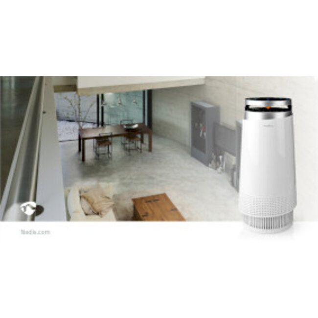 Luchtreiniger | Geschikt voor ruimtes tot: 20 m² | Clean Air Delivery Rate (CADR): 130 m³/h | Luchtkwaliteitsindicator | Wit