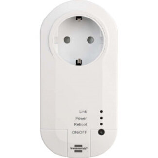 Brennenstuhl brennenstuhl®Connect smart plug met 433 MHz zender WA 3600 LRF01 433