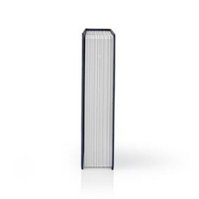 Kluis | Boekenkluis | Sleutelslot | Binnenshuis | Medium | Binnenvolume: 1.6 l | 2 Sleutels inbegrepen | Blauw / Zilver