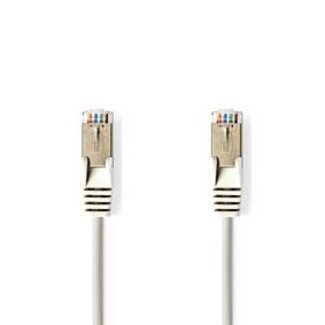Nedis CAT5e Netwerkkabel | SF/UTP | RJ45 Male | RJ45 Male | 10.0 m | Rond | PVC | Grijs | Doos