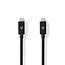 USB-Kabel | USB 4.0 Gen 2x2 | USB-C™ Male | USB-C™ Male | 240 W | 8K@60Hz | 20 Gbps | Vernikkeld | 2.00 m | Rond | PVC | Zwart | Envelop