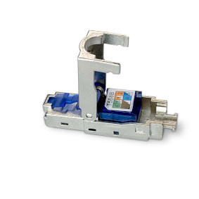 RJ45-Connector CAT6 / CAT6a | Recht | Verguld | 2 Stuks | Metaal