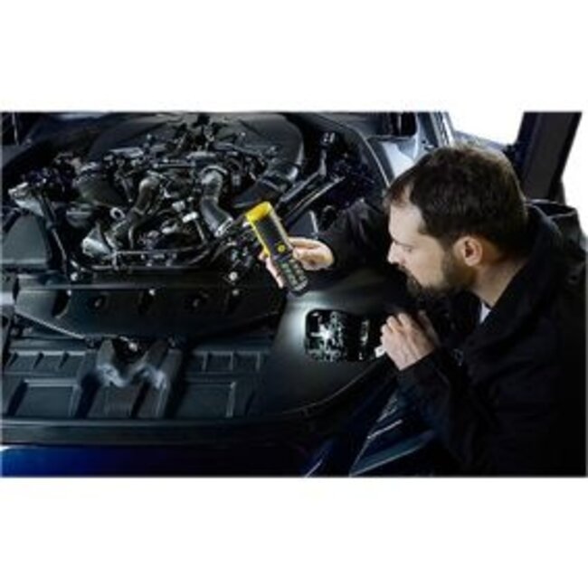 Draagbare inspectie-LED-lamp met 8 + 1 heldere SMD-LED's (op batterijen, brandduur max. 10 uur, draaibare haak, magneet)