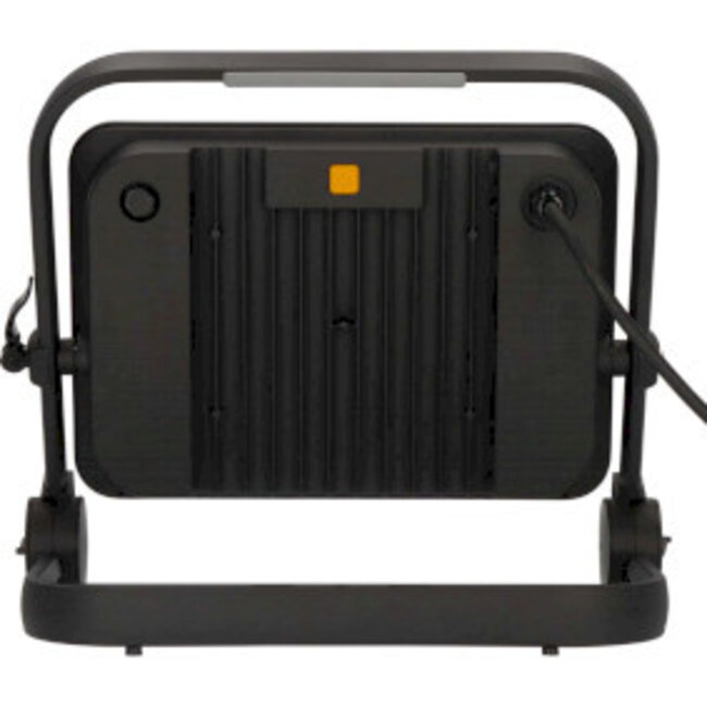 Mobiele LED bouwlamp JARO 20060 M / LED werklamp 150W voor buiten (LED schijnwerper met 5m kabel, LED noodverlichting met 17500lm gemaakt van hoogwaardig aluminium, dimbaar, IP65)