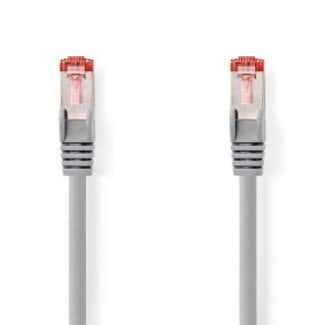 Nedis CAT6 Netwerkkabel | RJ45 Male | RJ45 Male | S/FTP | 30.0 m | Rond | LSZH | Grijs | Doos