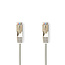 CAT5e Netwerkkabel | SF/UTP | RJ45 Male | RJ45 Male | 1.50 m | Rond | PVC | Grijs | Label