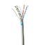 Netwerk Kabel Rol | CAT6 | Solid | F/UTP | CCA | 100.0 m | Binnenshuis | Rond | PVC | Grijs | Gift Box