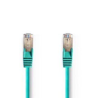 Nedis CAT5e Netwerkkabel | SF/UTP | RJ45 Male | RJ45 Male | 5.00 m | Rond | PVC | Groen | Polybag