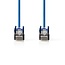 CAT5e Netwerkkabel | SF/UTP | RJ45 Male | RJ45 Male | 15.0 m | Rond | PVC | Blauw | Polybag