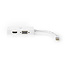 DisplayPort-Adapter | Mini-DisplayPort Male | DVI-D 24+1-Pins Female / HDMI™ Female / VGA Female 15p | 4K@60Hz | Vernikkeld | Schakelbaar | 0.20 m | Rond | ABS | ABS | Wit | Doos