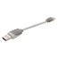 Data en Oplaadkabel Apple Lightning - USB A Male 0.10 m Wit