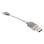 Data en Oplaadkabel Apple Lightning - USB A Male 0.10 m Wit