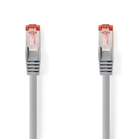 Nedis CCGL85221GY05 CAT6-kabel RJ45 Male RJ4 netwerkkabel