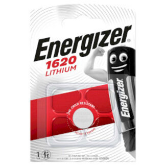 Energizer Lithium-Knoopcelbatterij CR1620 | 3 V DC | 81 mAh | 1-Blister | Zilver
