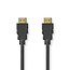 Premium High Speed ​​HDMI™-Kabel met Ethernet | HDMI™ Connector | HDMI™ Connector | 4K@60Hz | 18 Gbps | 1.50 m | Rond | PVC | Zwart | Label