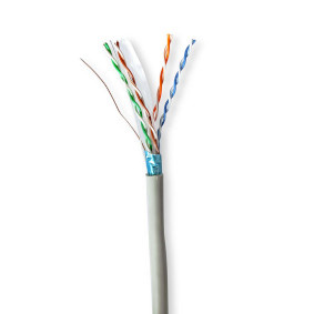 Nedis CCBG8522GY300S netwerkkabel Grijs 305 m Cat6 F/UTP (FTP)