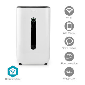 SmartLife Luchtontvochtiger | Wi-Fi | 20 l/Dag | 1 stuks - DEHU20WTW