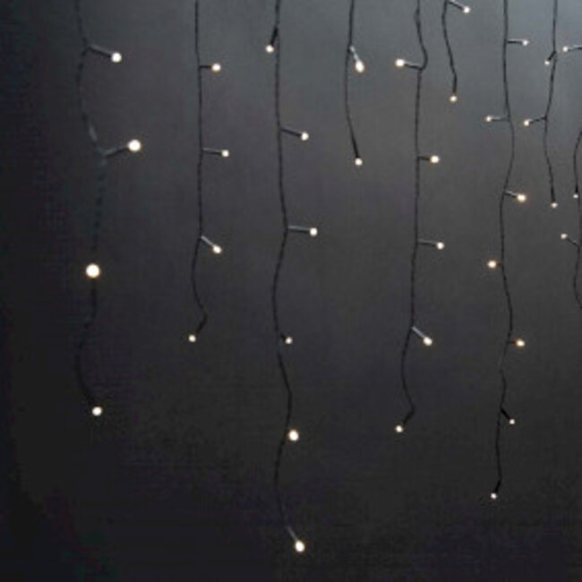 Decoratieve IJspegel Verlichting | 180 LED's | Warm Wit | 5.90 m | Licht effecten: 7 | Netvoeding