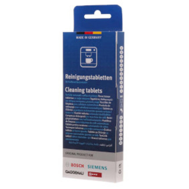 Reinigingstabletten voor koffie- en espressomachines en waterkokers - 10 stuks