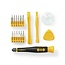 Phone/tablet repair set | 17-in-1 | PC / Smartphone / Tablet | Philips bits | Gleuf bits | Pentalobe bits | Tri-wing bits