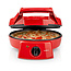 Pizzamaker en Grill | 30 cm | Regelbare temperatuur | 1800 W