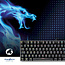 Bedraad Gaming Toetsenbord | USB Type-A | Mechanische Toetsen | LED | AZERTY | Frans | USB Gevoed | Lengte stroomkabel: 1.50 m | Gaming